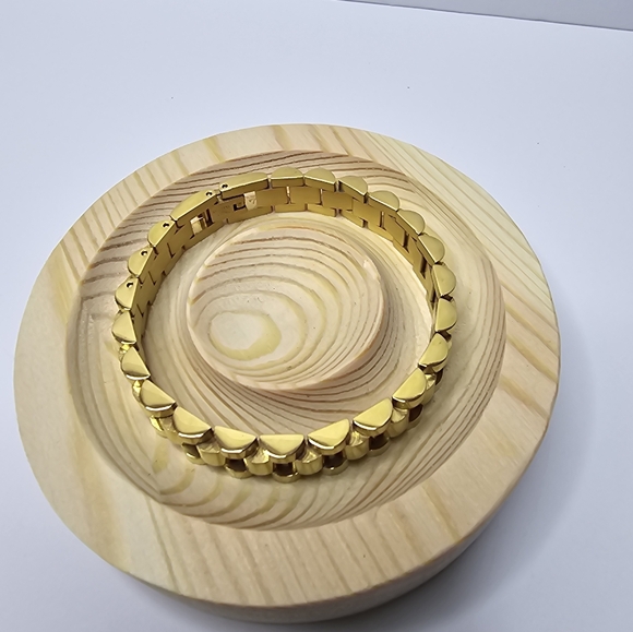 Revolve Clothing Rolex Style Link Bracelet NEW - Picture 10 of 10